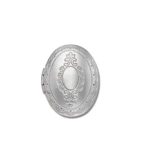 ตัวติดรองเท้า JIBBITZ™ SILVER OVAL LOCKET