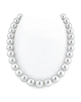 12-15mm White South Sea Pearl Necklace -  AAAA Quality