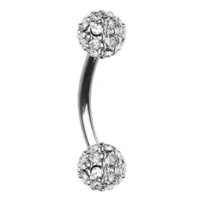 16g Petite Snowball Motley™ Navel Ring