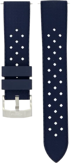 Alpina Silicon Strap 22mm ALR-NAVY-SS