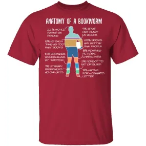 Anatomy Of A Bookworm T-Shirt