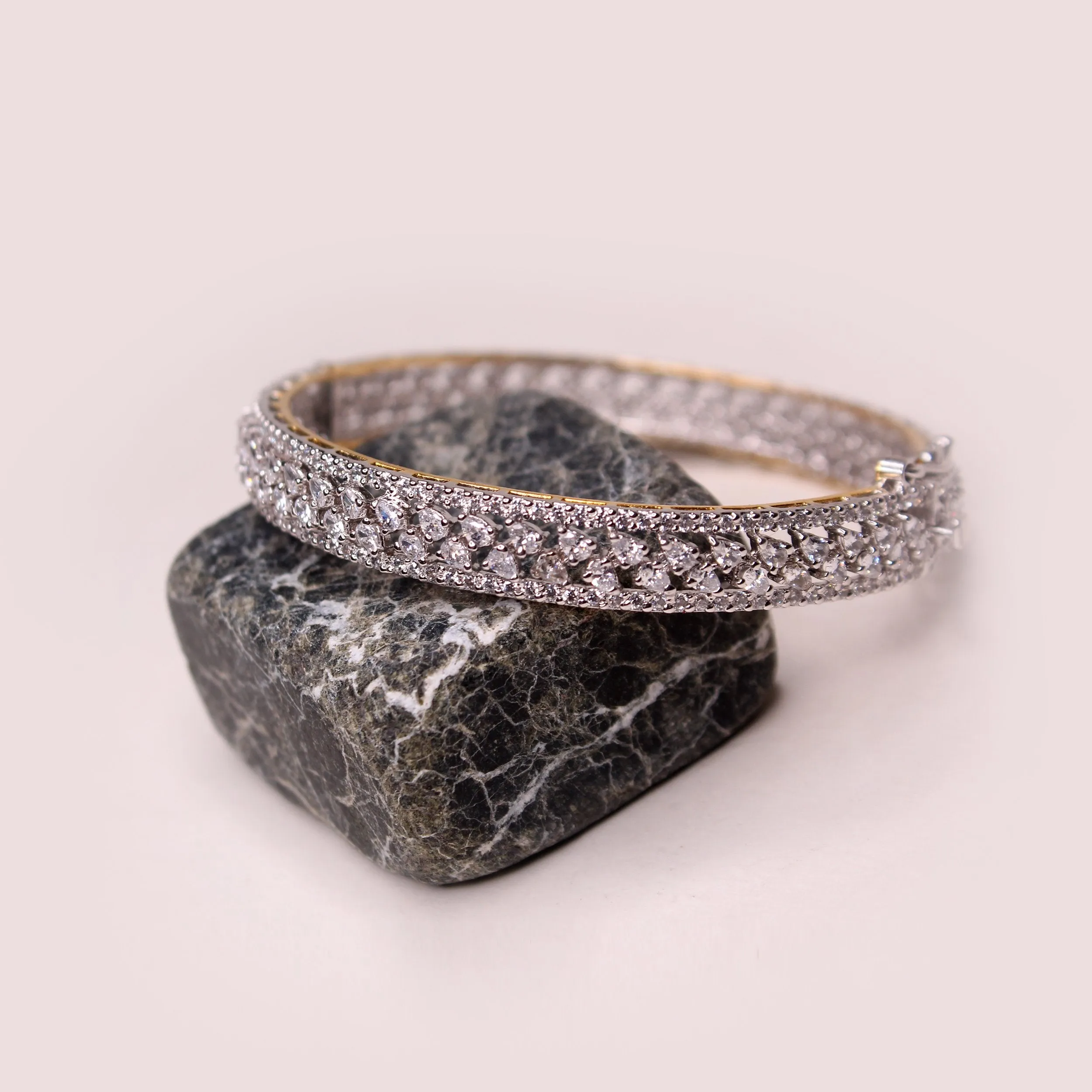 Bangle in Cubic Zircons