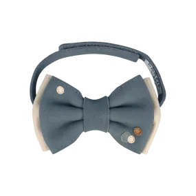 Benjamyn Bow Tie | Blue Stone Leather