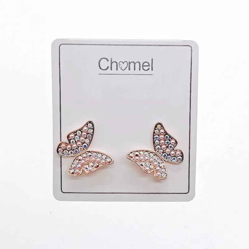 Butterfly Cubic Zirconia Earring