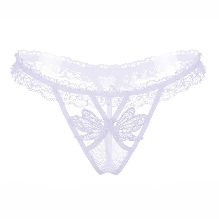 Butterfly Kiss Skirted Thong Panty