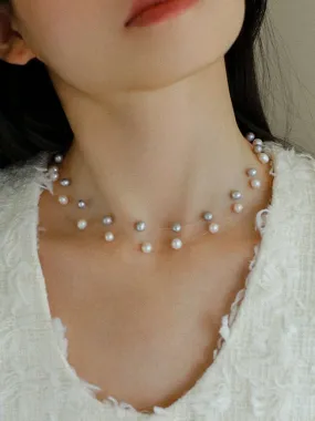 Celestial Dreams Single-layer Freshwater Pearl Necklace