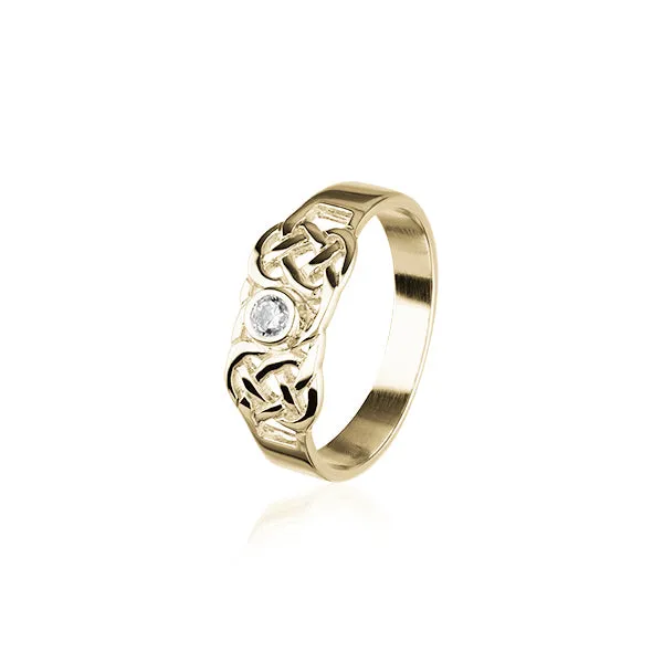 Celtic Silver Ring CR159