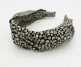 cheetah print knot headband animal print sexy hairband women hair accessories