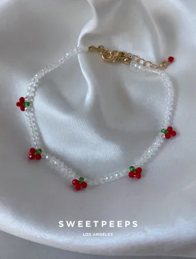 Cherry Girl Anklet (Cherry)