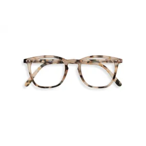 #E Reading Glasses - Light Tortoise