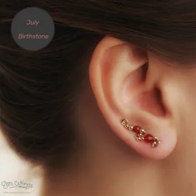 Ear Wings Light Siam 14ct Yellow Gold