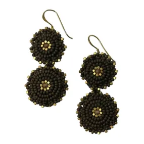 EARRING POMME BRONZE