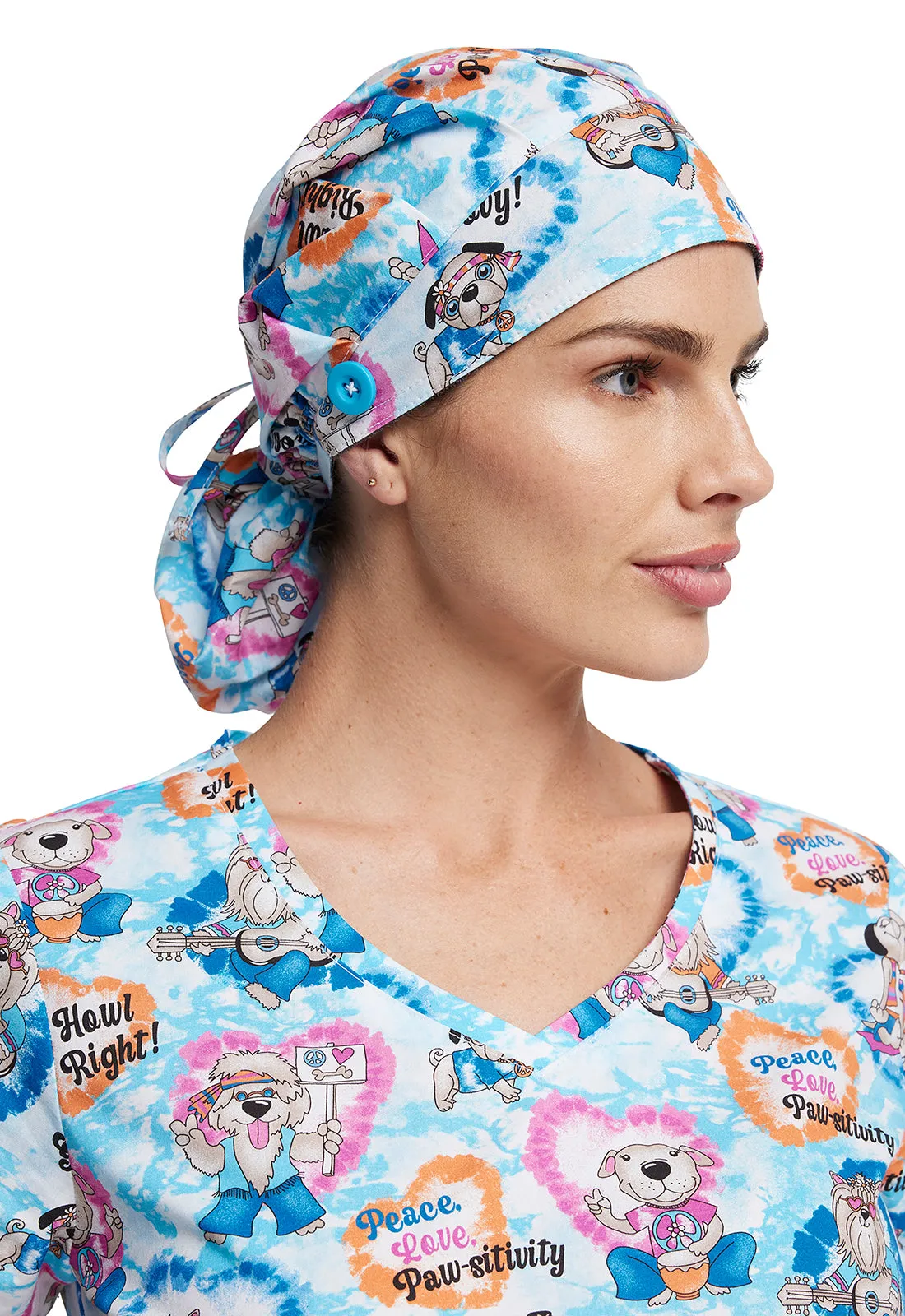 EDS Signature - Unisex Bouffant Scrubs Hat