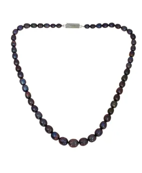 Elegant Black Pearl Necklace