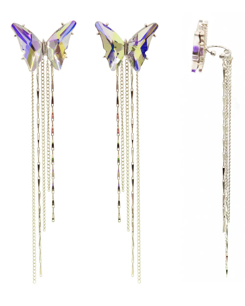 Enchanted Butterfly Ear Cuffs