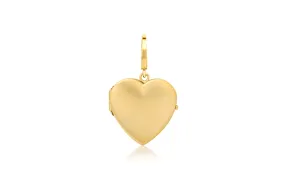 Extra Large Heart Locket Charm