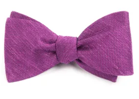 Festival Textured Solid Azalea Bow Tie