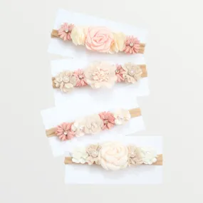 Flower Headband - 4 Colors Available