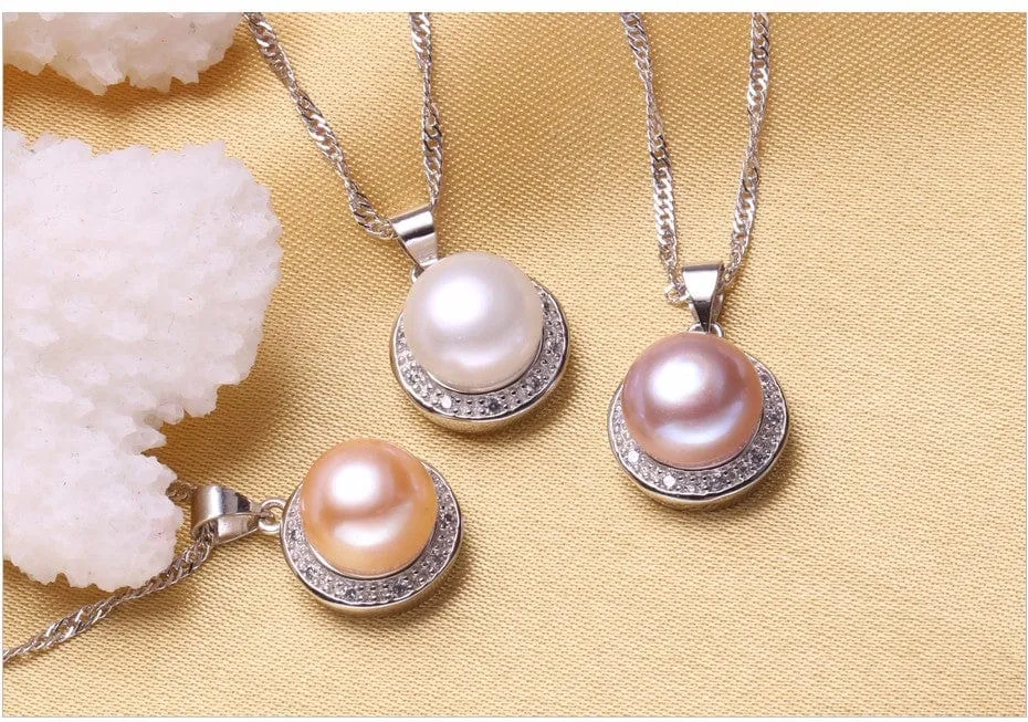 Freshwater Pearl Set 925 Silver