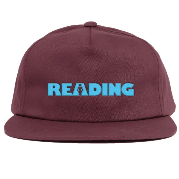 Girl x Holistic WE OG Reading Hat - Maroon