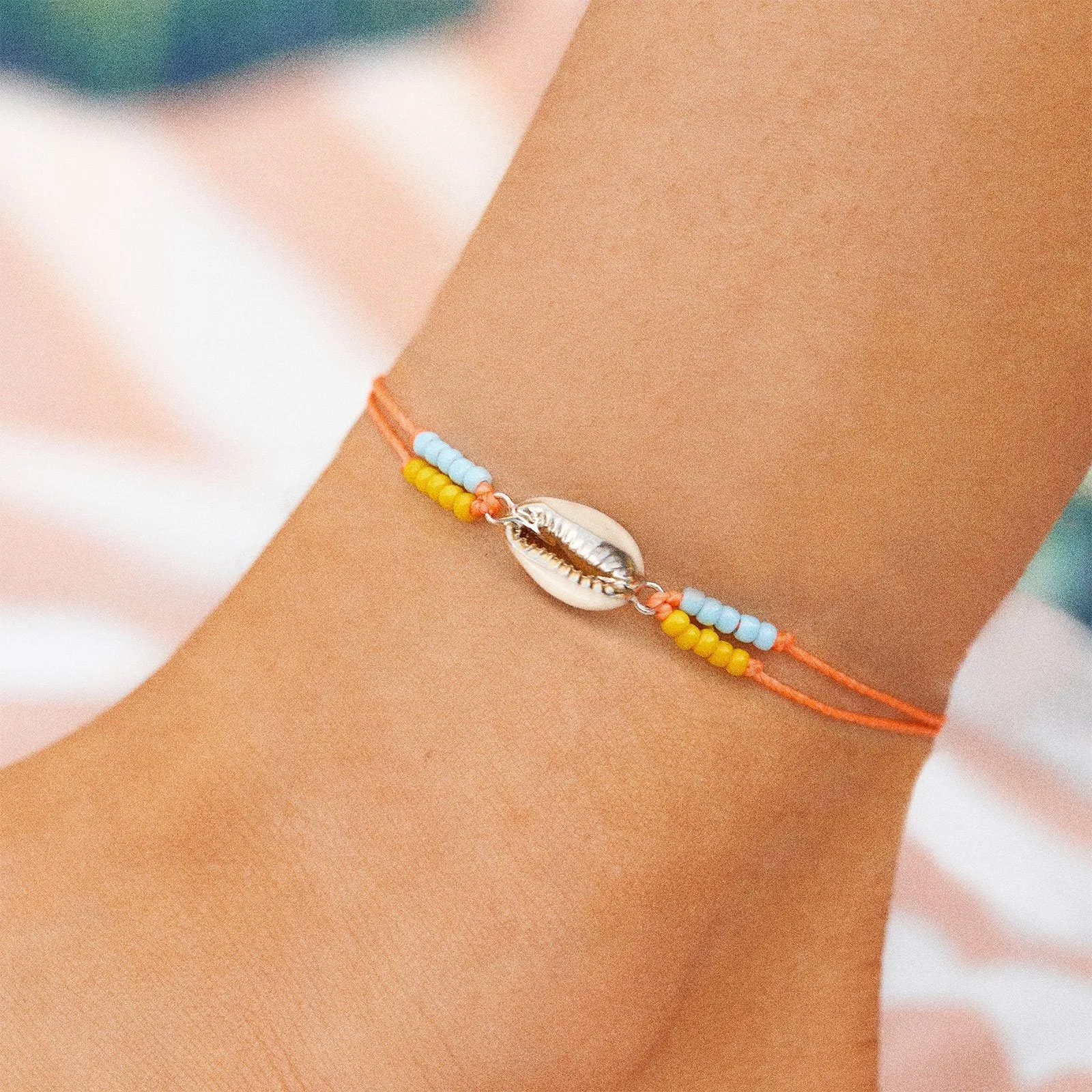 Ibiza Cowrie Charm Anklet