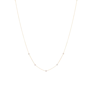 Ivory Necklace - Solid Gold