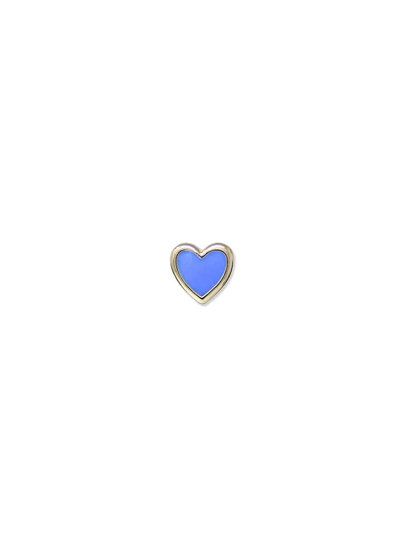 Jac Jo Icon Enamel Heart Studs