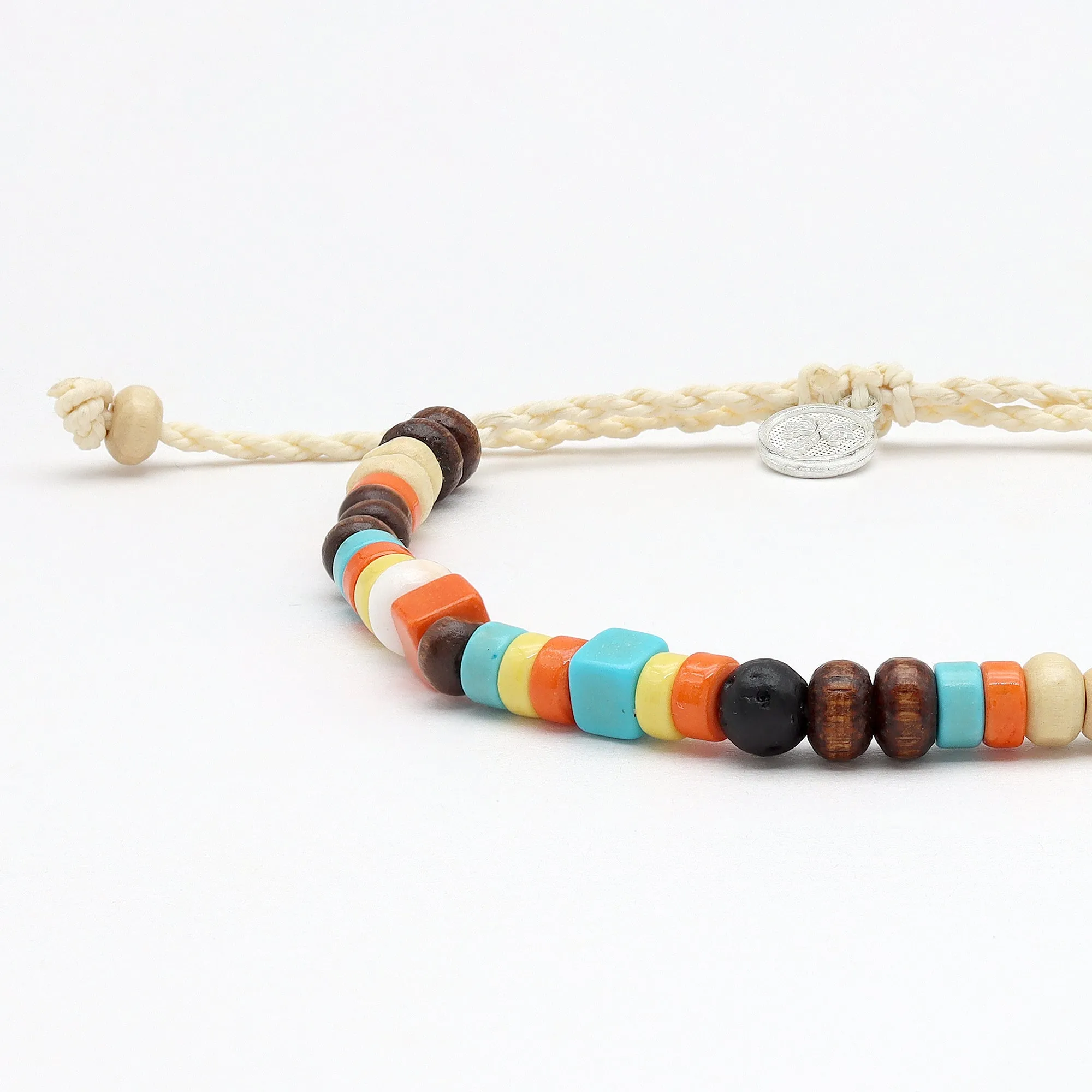 Kampung Pelangi Wood Bead Anklet