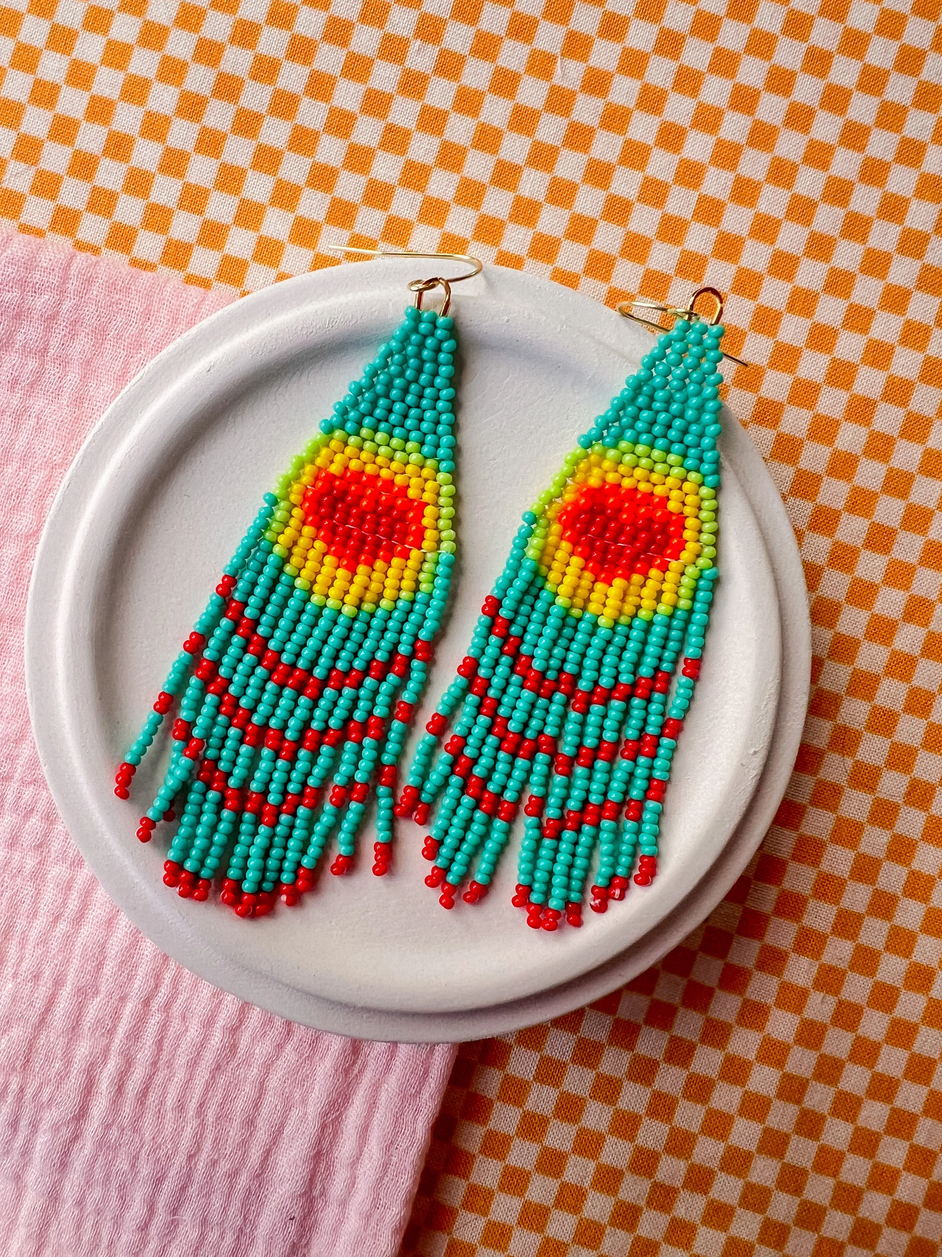 Love is Love | Beaded Earrings