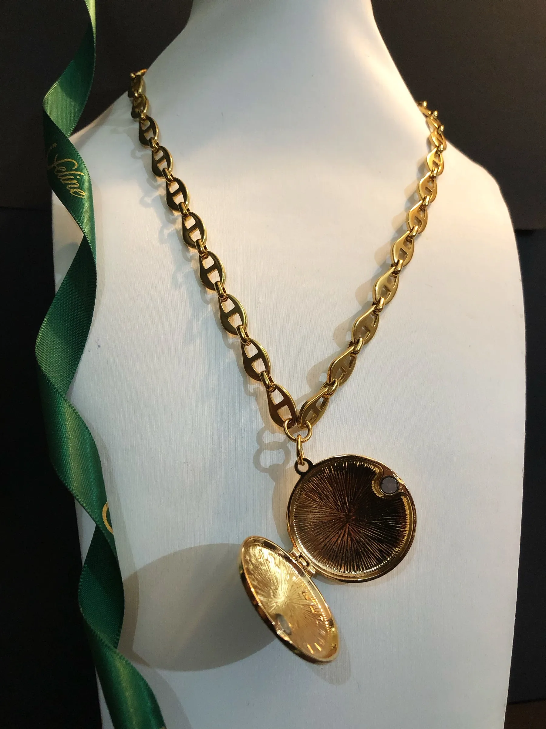 Rockefeller Locket Necklace