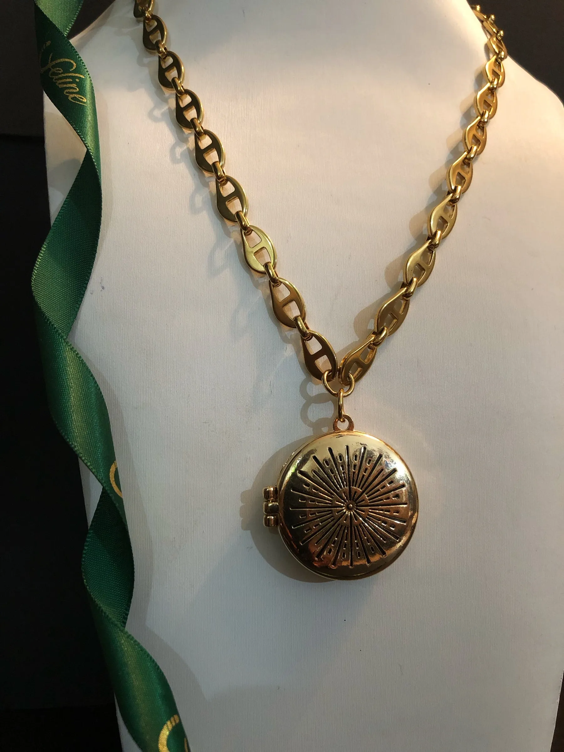 Rockefeller Locket Necklace