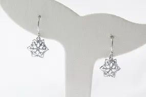 Snowflake Dangle Earrings