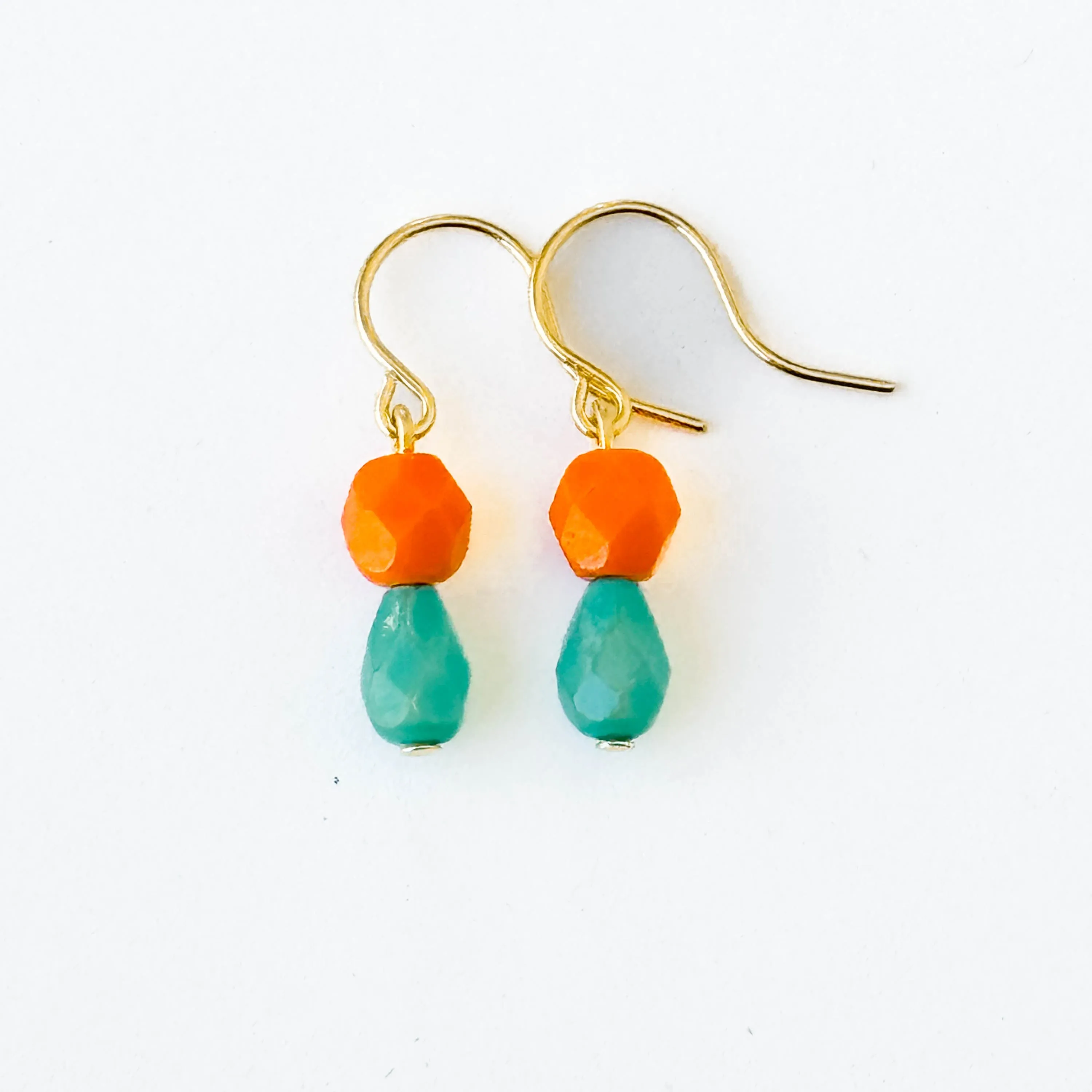 Tiny Color Drop Earrings - WS