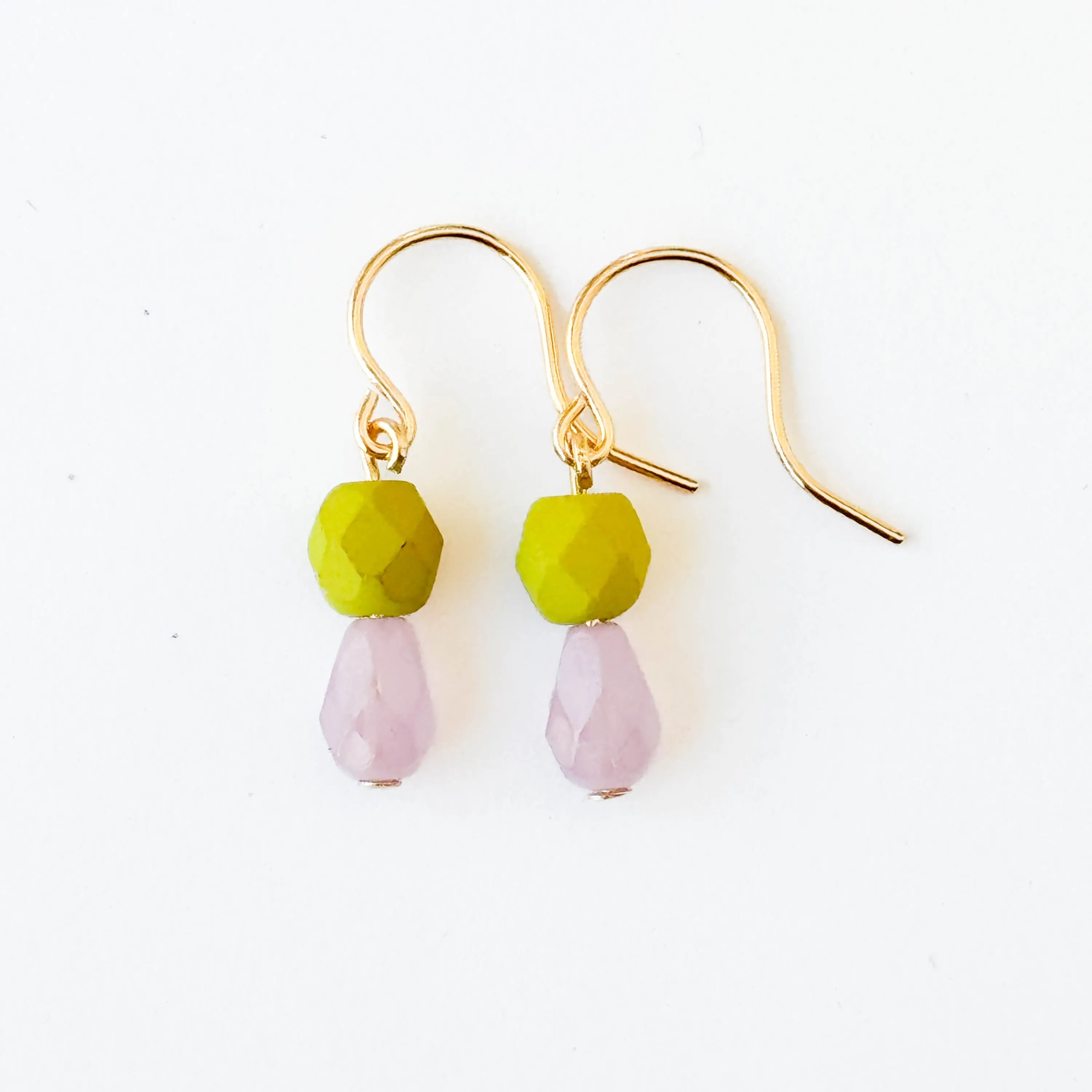 Tiny Color Drop Earrings - WS