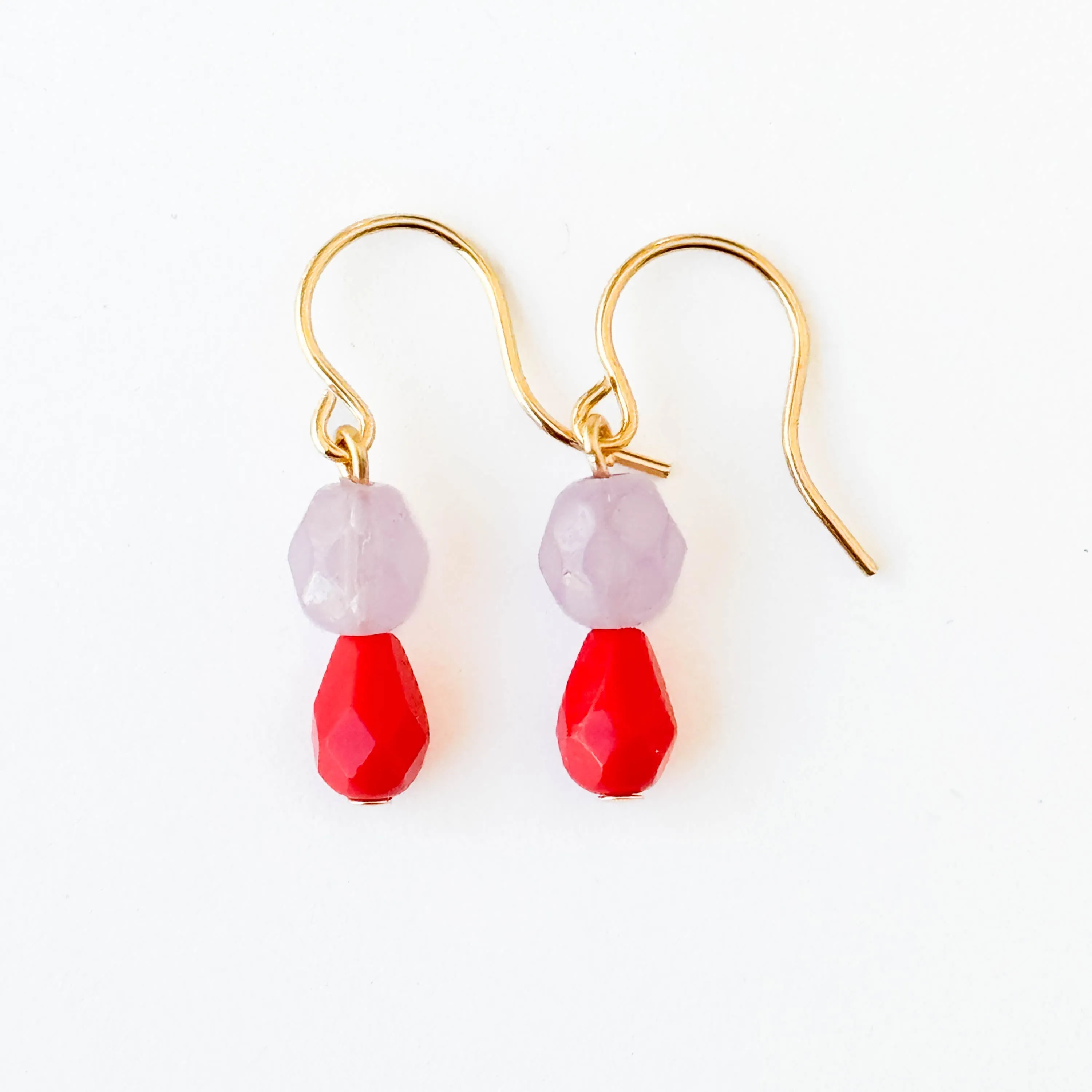 Tiny Color Drop Earrings - WS