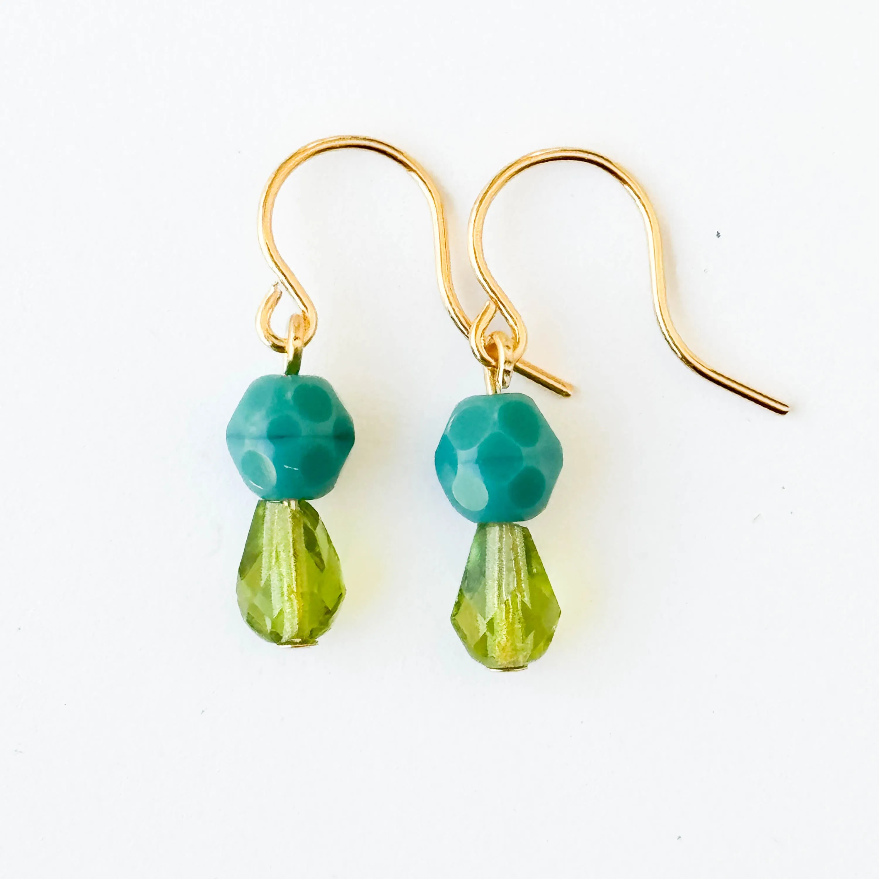 Tiny Color Drop Earrings - WS