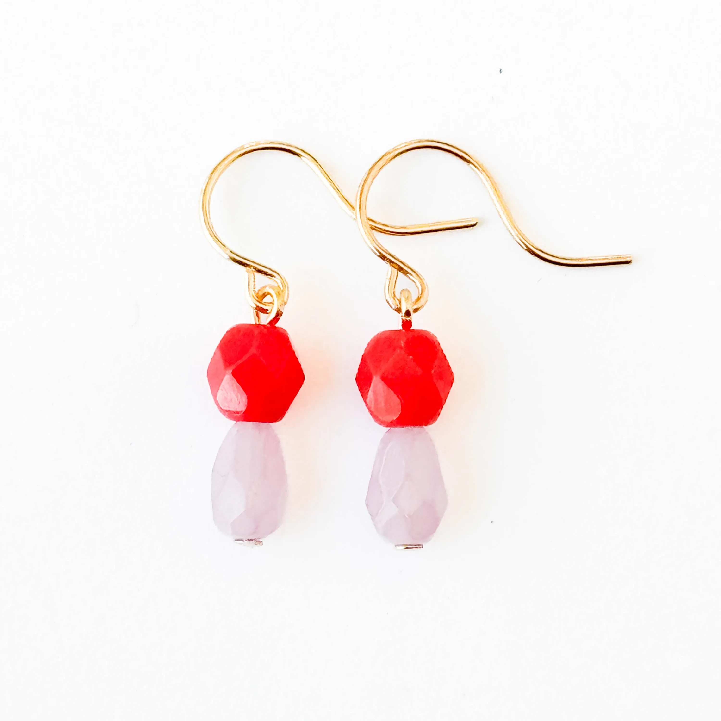 Tiny Color Drop Earrings - WS