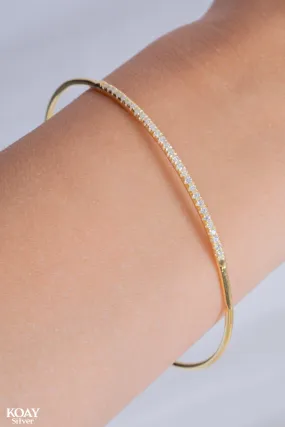 Zircon Bangle (09-GP)